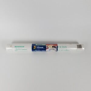 Duck Brand Clear Laminate Peel & Stick Adhesive‎ 18 in x 24 ft 36 sq ft Roll